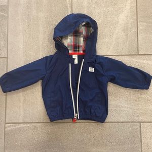 Carter’s Zip-Up Poplin Jacket, Sz 9 Months